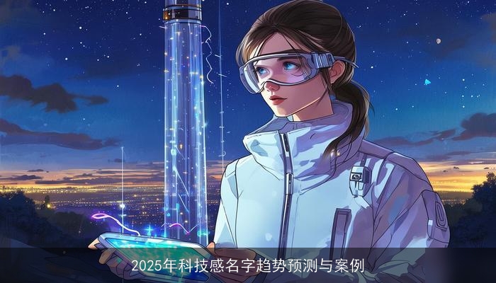 2025年科技感名字趋势预测与案例