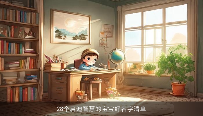 28个启迪智慧的宝宝好名字清单