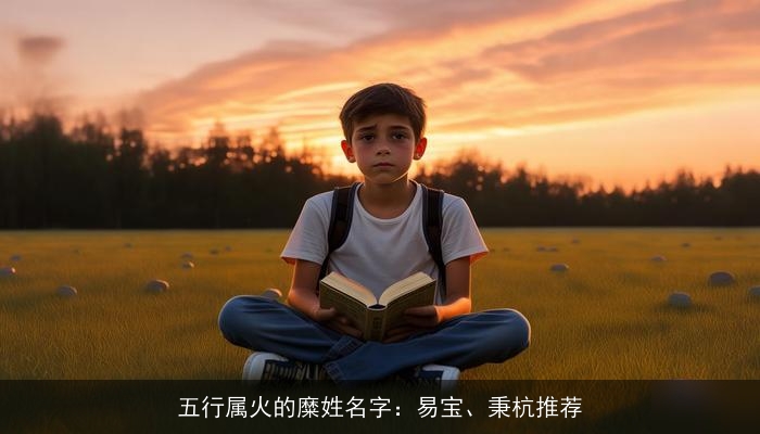 五行属火的糜姓名字：易宝、秉杭推荐