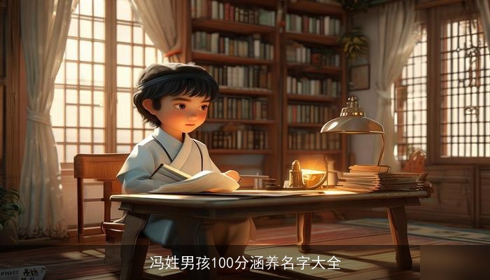 冯姓男孩100分涵养名字大全