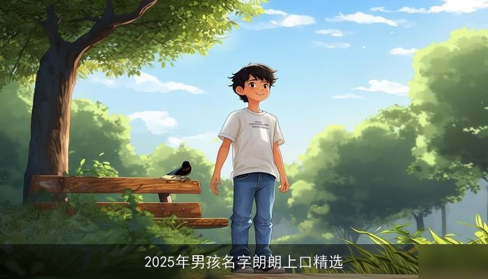 2025年男孩名字朗朗上口精选