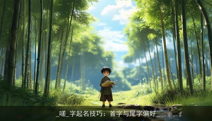 _嗟_字起名技巧：首字与尾字偏好