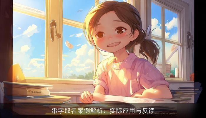 串字取名案例解析：实际应用与反馈