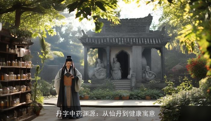 丹字中药渊源：从仙丹到健康寓意