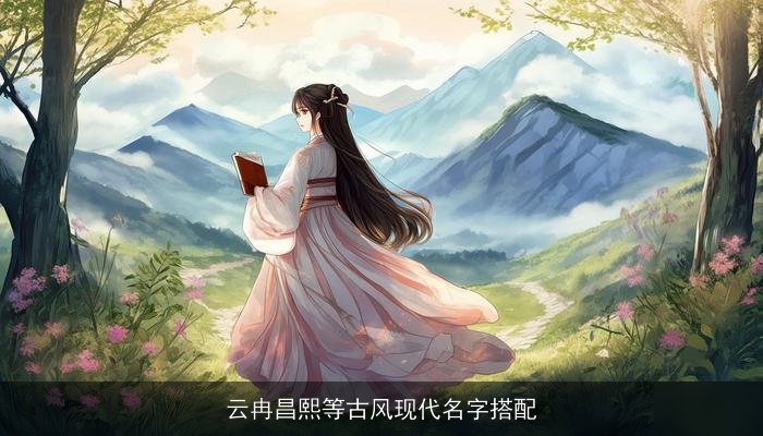 云冉昌熙等古风现代名字搭配
