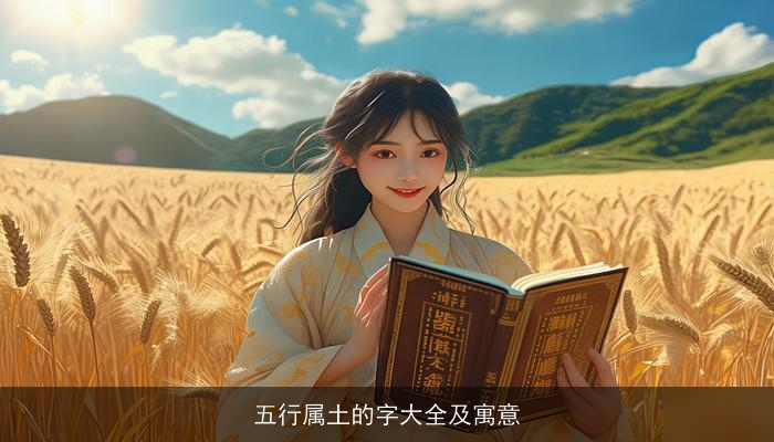 五行属土的字大全及寓意