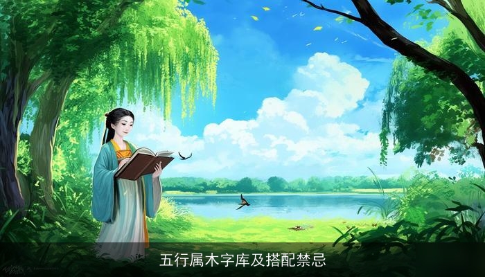 五行属木字库及搭配禁忌