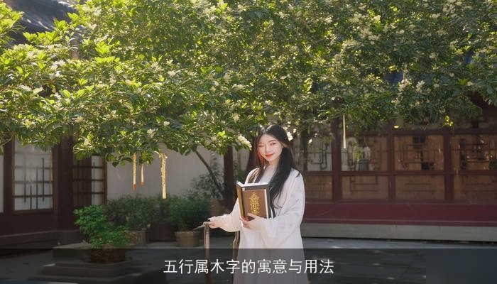 五行属木字的寓意与用法