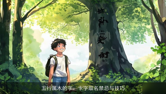 五行属木的字：卞字取名禁忌与技巧