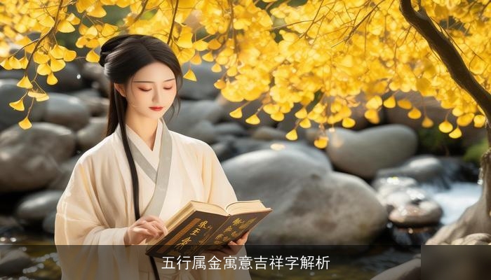 五行属金寓意吉祥字解析