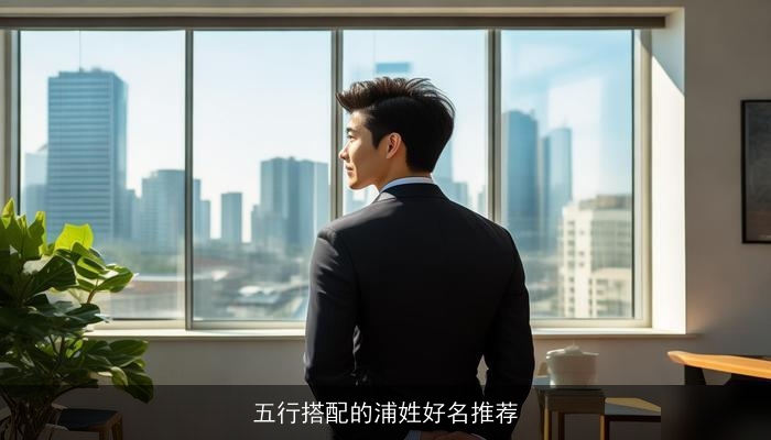 五行搭配的浦姓好名推荐