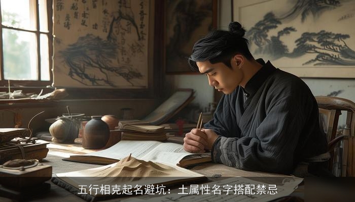 五行相克起名避坑：土属性名字搭配禁忌