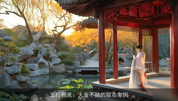 五行相克：火金不融的取名案例