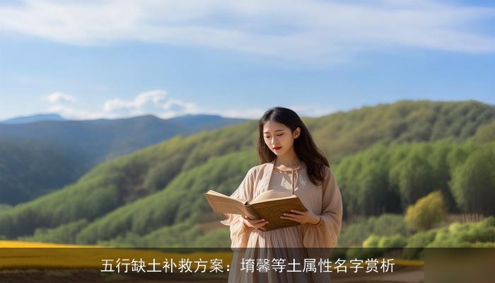 五行缺土补救方案：堉馨等土属性名字赏析