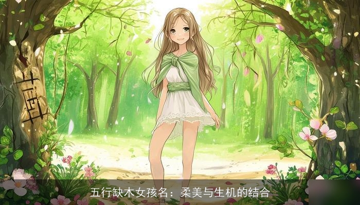 五行缺木女孩名：柔美与生机的结合