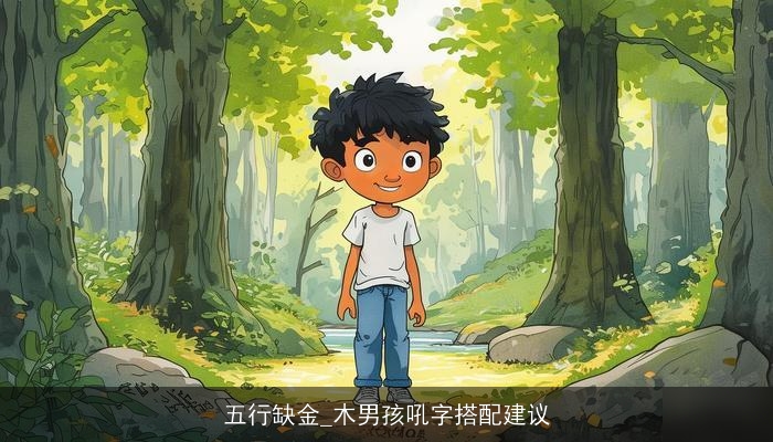 五行缺金_木男孩吼字搭配建议