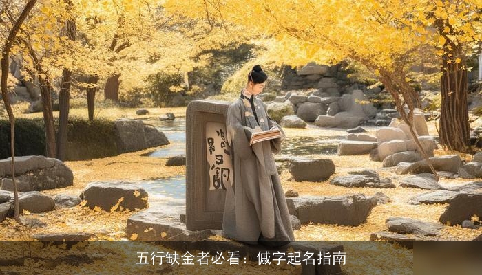 五行缺金者必看：傶字起名指南