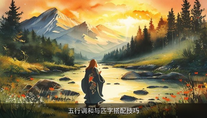 五行调和与匹字搭配技巧