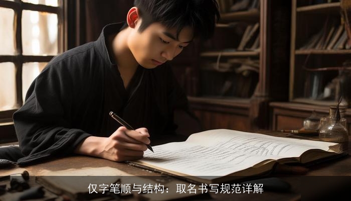 仅字笔顺与结构：取名书写规范详解