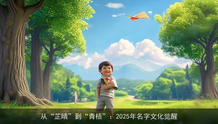 从“芷晴”到“青梧”：2025年名字文化觉醒