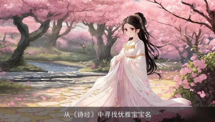 从《诗经》中寻找优雅宝宝名