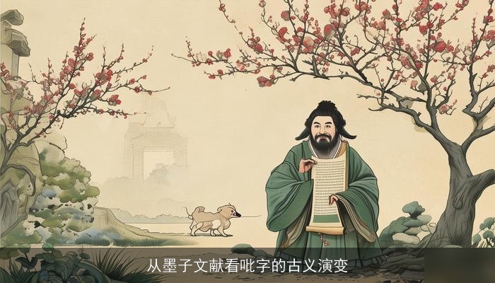 从墨子文献看吡字的古义演变