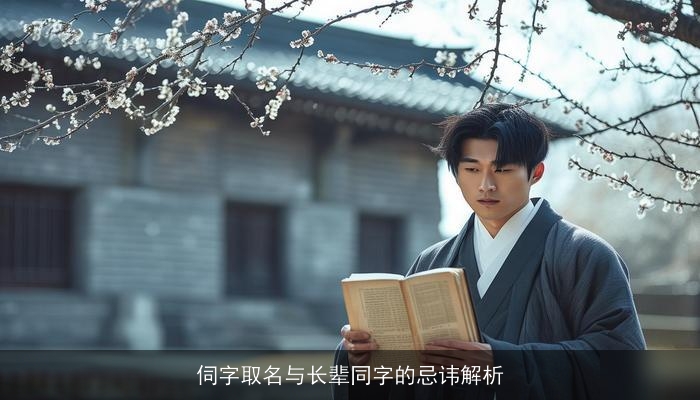伺字取名与长辈同字的忌讳解析