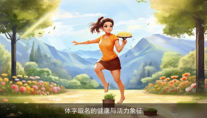 体字取名的健康与活力象征