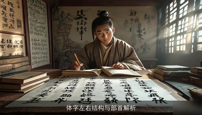 体字左右结构与部首解析