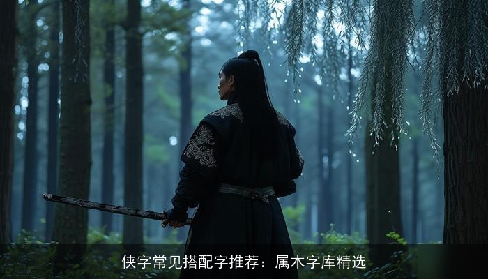 侠字常见搭配字推荐：属木字库精选