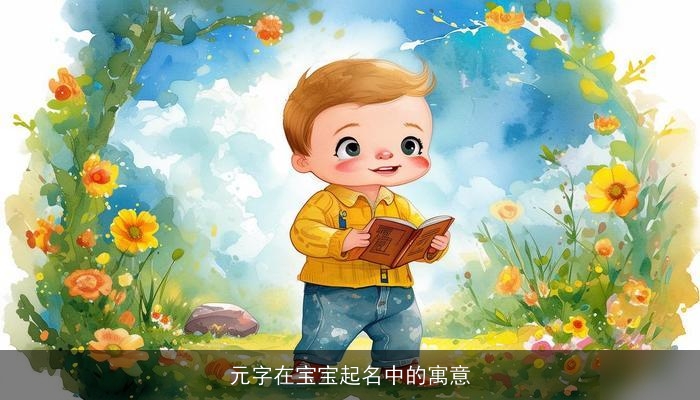 元字在宝宝起名中的寓意