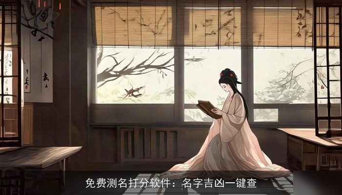 免费测名打分软件：名字吉凶一键查