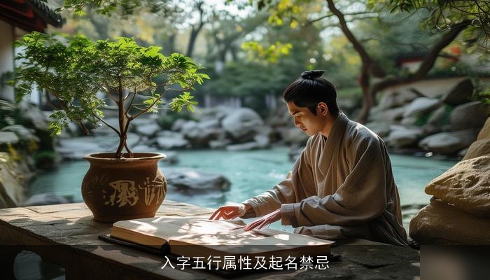 入字五行属性及起名禁忌