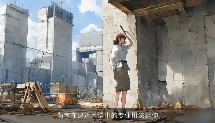 凿字在建筑术语中的专业用法延伸