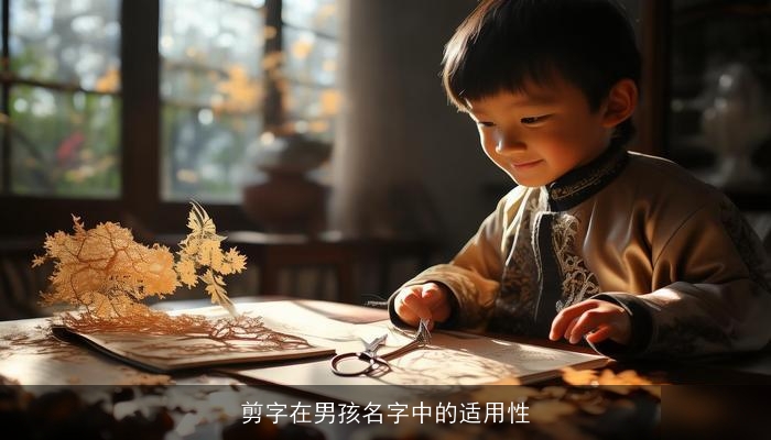剪字在男孩名字中的适用性