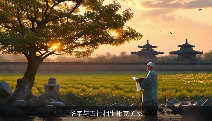 华字与五行相生相克关系
