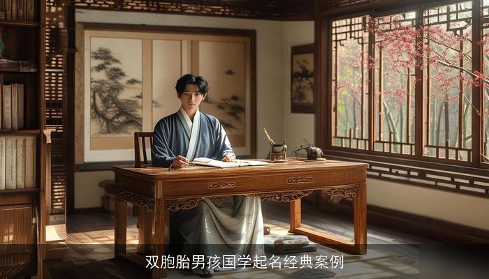 双胞胎男孩国学起名经典案例