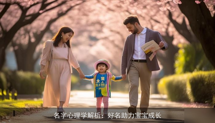 名字心理学解析：好名助力宝宝成长