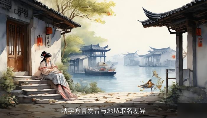 咕字方言发音与地域取名差异