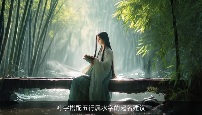哱字搭配五行属水字的起名建议