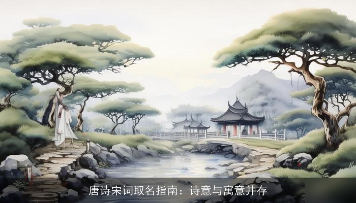 唐诗宋词取名指南：诗意与寓意并存