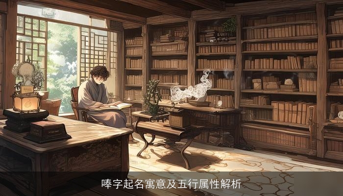 唪字起名寓意及五行属性解析