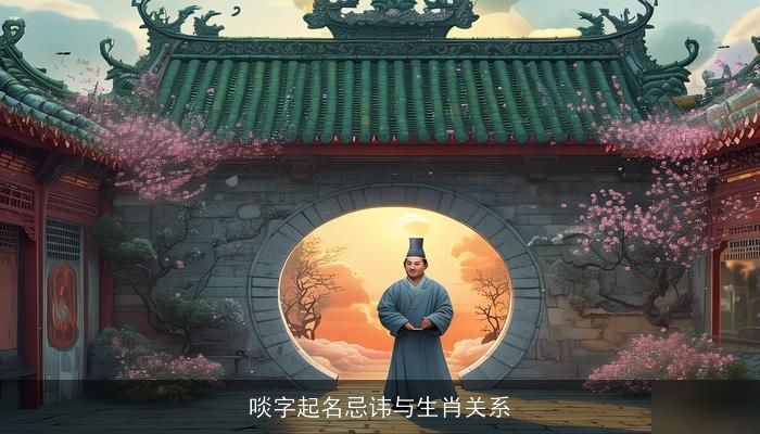 啖字起名忌讳与生肖关系