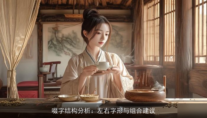 啜字结构分析：左右字形与组合建议