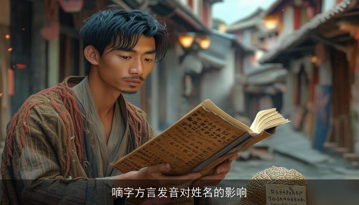 嘀字方言发音对姓名的影响