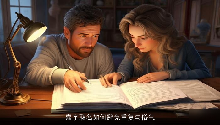 嘉字取名如何避免重复与俗气