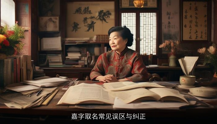 嘉字取名常见误区与纠正