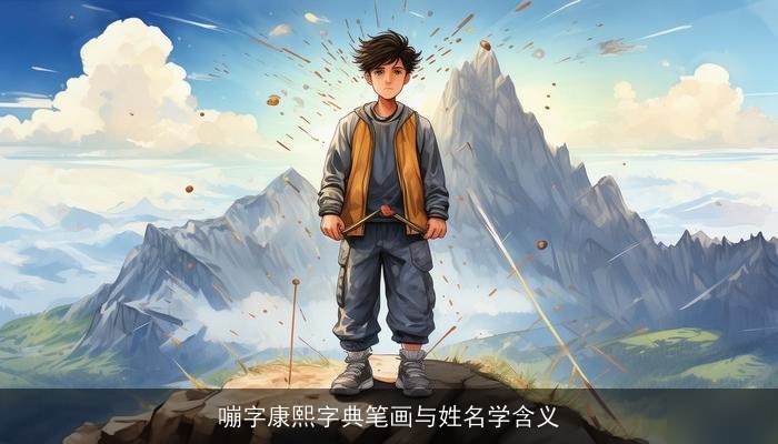 嘣字康熙字典笔画与姓名学含义
