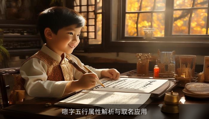 嚓字五行属性解析与取名应用