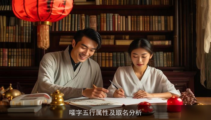 嚯字五行属性及取名分析